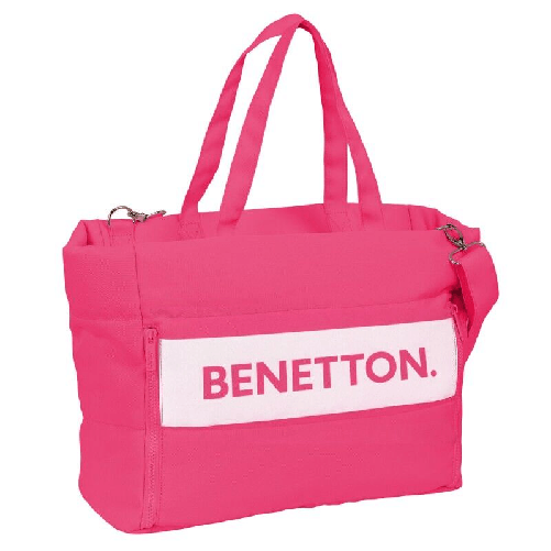 Benetton Valigetta per Portatile Benetton Raspberry Fucsia (54 x 31 x 17 cm)