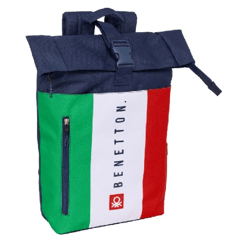 Benetton Zaino per Portatile Benetton Flag Blu Marino 28 x 42 x 13 cm