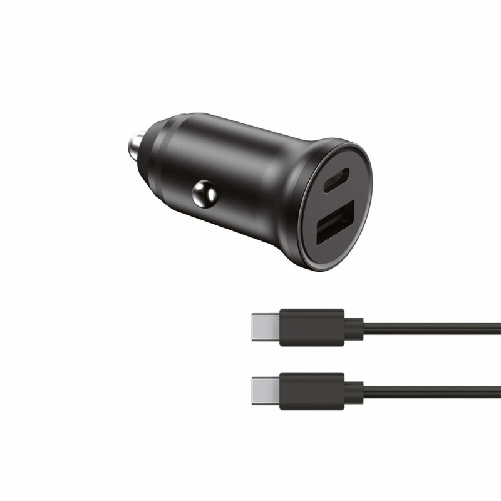 Ksix BXCRC20W Caricabatterie per dispositivi mobili Smartphone Nero Accendisigari Ricarica rapida Auto KSIX Caricabatterie per Auto KSIX Fast Charge