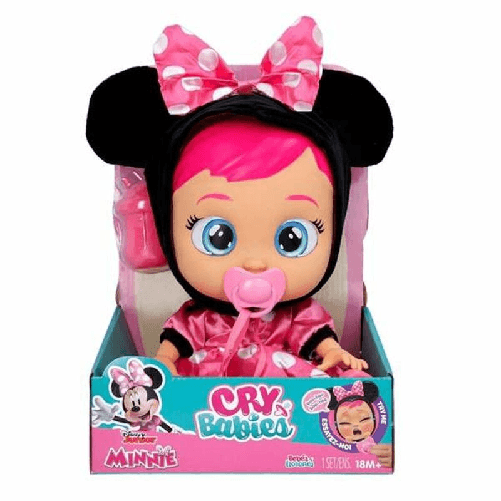 IMC Toys Cry Babies 4.0 Minnie IMC Toys Bambolotto Neonato IMC Toys Minnie 30 cm