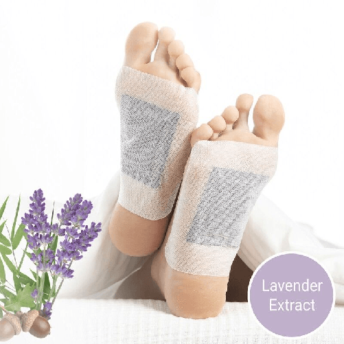 InnovaGoods Cerotti Disintossicanti per i Piedi Lavender InnovaGoods 10 Unità
