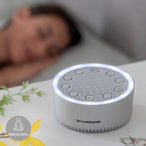 InnovaGoods Macchina del Rumore Bianco per Dormire Slewel InnovaGoods