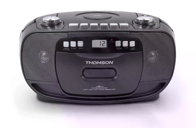 Thomson RK200CD impianto stereo portatile Analogico 24 W AM FM Nero Riproduzione MP3