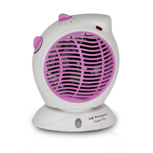 Orbegozo FH 5580 stufetta elettrica Viola Bianco 2000 W Riscaldatore ambiente elettrico con ventilatore