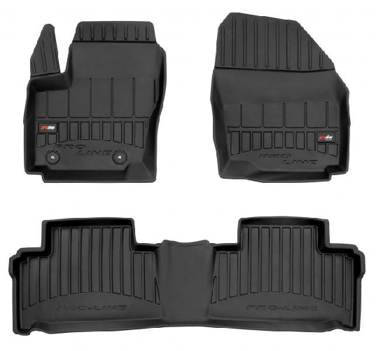 Proline Tappeti in TPE 3D FORD S-Max I 06>14 (distanza tra le clip di fissaggio tappeti 25 cm)