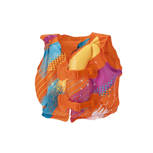 Bestway Manicotti Gonfiabili Tessuto Morbido Sicurezza Bambino Colori Assortiti UPF 50+ 38x14 cm +1 a 3