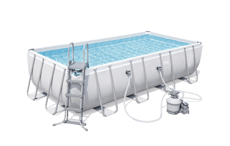 Bestway Power Steel Piscina mis.549x274x122 cm, pvc/tritech, effetto mosaico interno