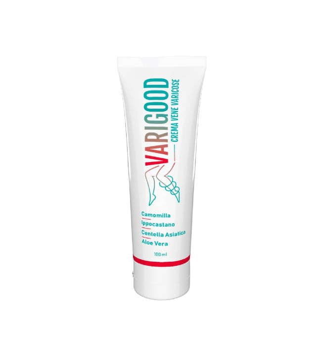 VariGood Crema Vene Varicose e Capillari Rotti Circolazione Gambe Piedi Gonfie Antistress Rinfrescante con Centella Asiatica Aloe Vera Pack 200ml...