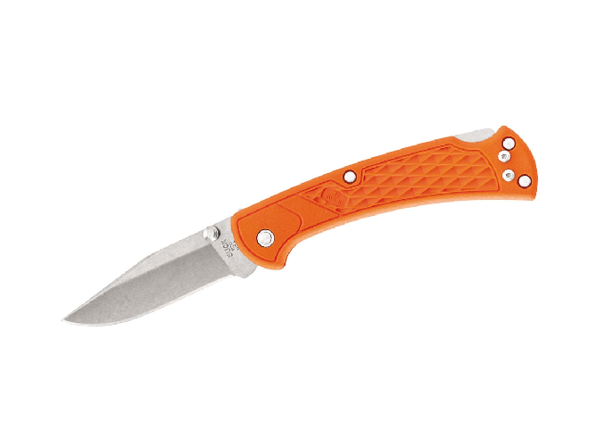 Buck Buck FOLDING RANGER SLIM EDC SELECT 112ORS BLAZE ORANGE