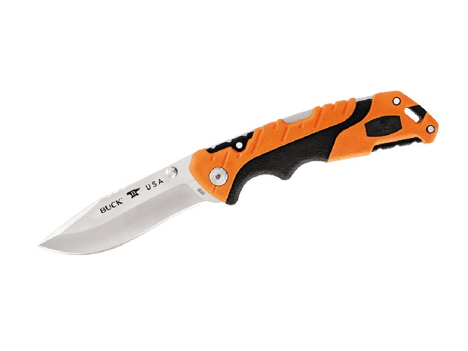 Buck Buck FOLDING PURSUIT PRO LARGE ORANGE 0659ORS