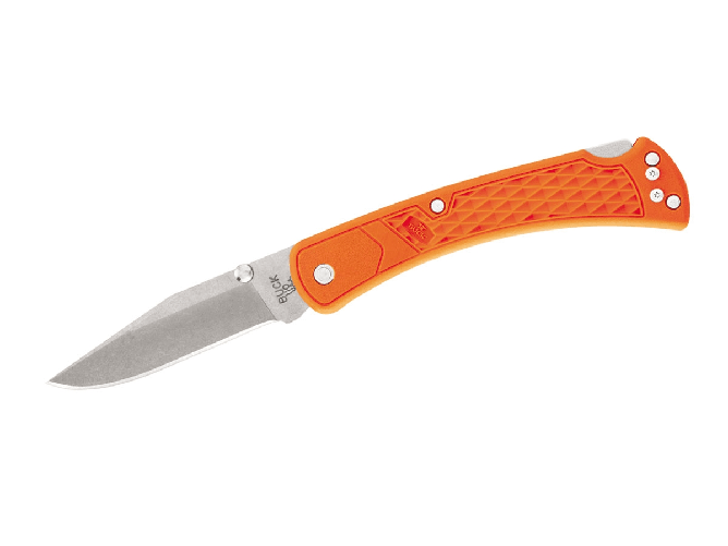 Buck Buck FOLDING HUNTER SLIM EDC SELECT 110ORS2 BLAZE ORANGE