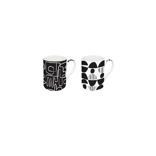 EASY LIFE CONFEZIONE 2 TAZZE MUG GRAFFITI