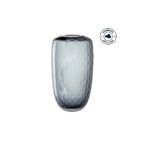 LEONARDO VASO 36cm ANTHRACITE BELLAGIO
