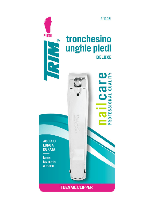 Trim TRIM TRONCHESINO TAGLIA UNGHIE PIEDI IN BLISTER 4-100 BI