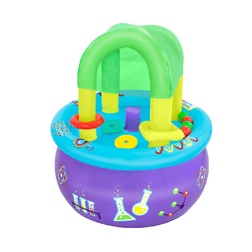 Bestway Tavolo di Apprendimento Giochi Gonfiabile 76x76x88 cm +18 Mesi Interno e Giardino 52573