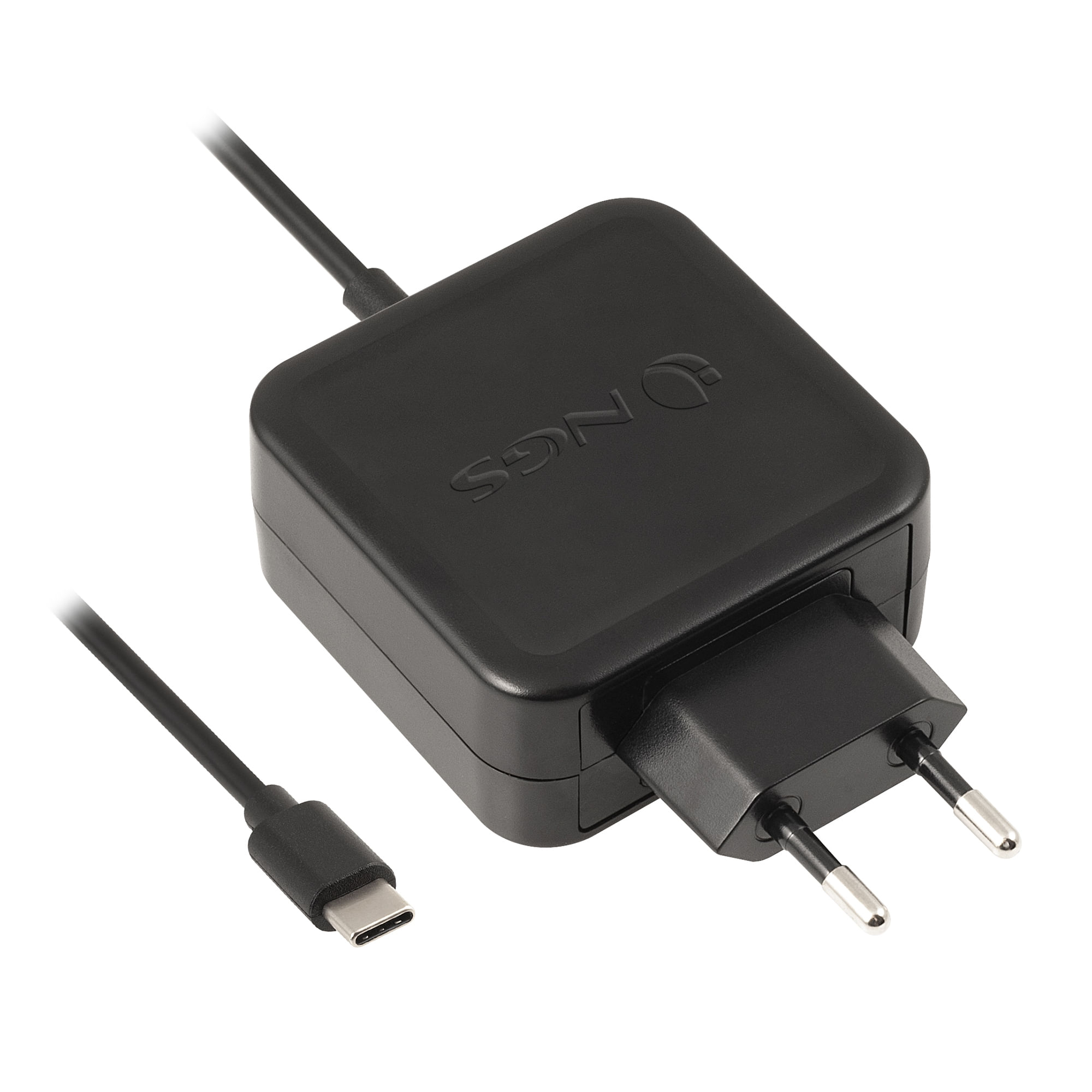 NGS ﻿﻿W-45W TYPEC Computer portatile, Smartphone, Tablet Nero AC Interno