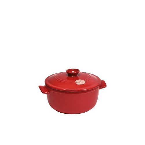 CASSERUOLA TONDA COCOTTE 20cm h.15cm Grand Cru Rosso Flame