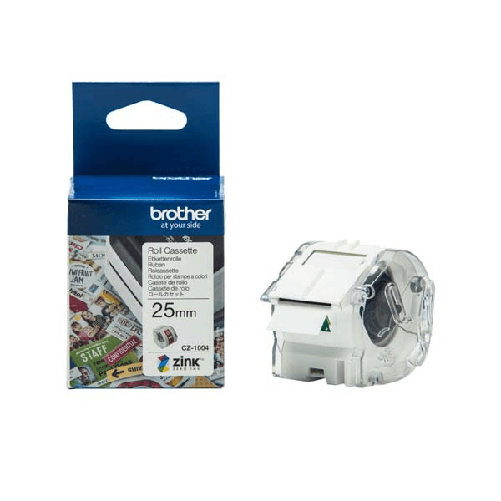 BROTHER NASTRO BROTHER CZ-1004 A LUNGHEZZA CONTINUA 25 mm x 5 metri
