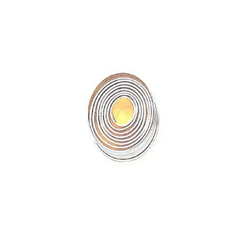 PADERNO SET 6 TAGLIAPASTA OVALE LISCIO ACCIAIO INOX