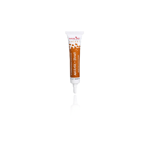 SARACINO COLORANTE ALIMENTARE LIPOSOLUBILE in GEL Marrone 20gr