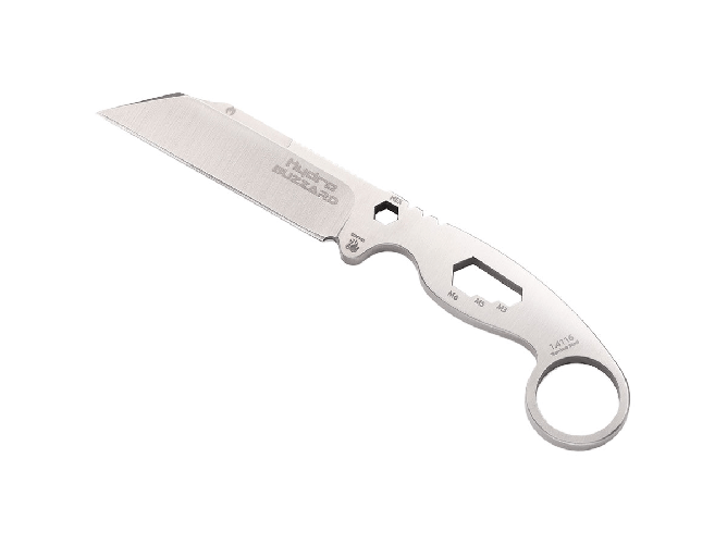 Hydra Knives Hydra Knives BUZZARD WHITE HAWK HK-01-SBR Brown Sheath