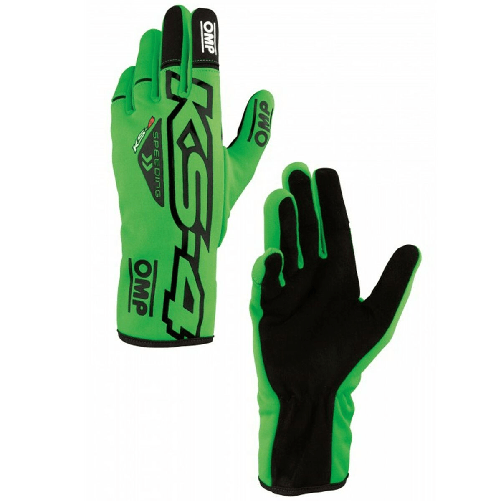 OMP Guanti Karting OMP KS-4 Nero Verde