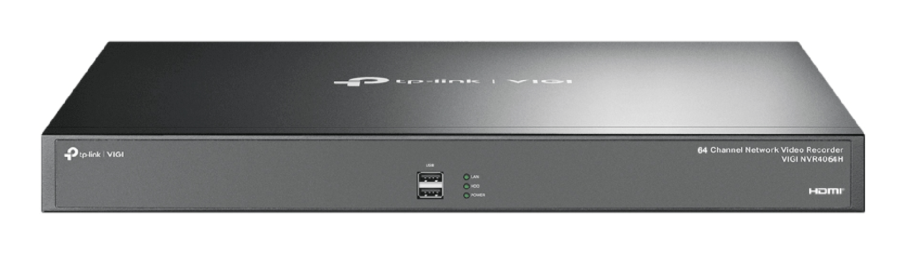 TP-Link VIGI NVR4064H Videoregistratore di rete (NVR) Nero