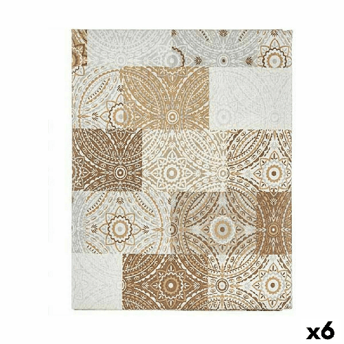 Kinvara Tovaglia Kinvara AZULEJO-B Beige Tela 140 x 180 cm Antimacchia Piastrella (6 Unità)