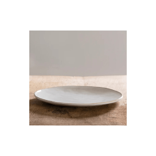 DUTCH ROSE PIATTO PIANO 26cm Organic White