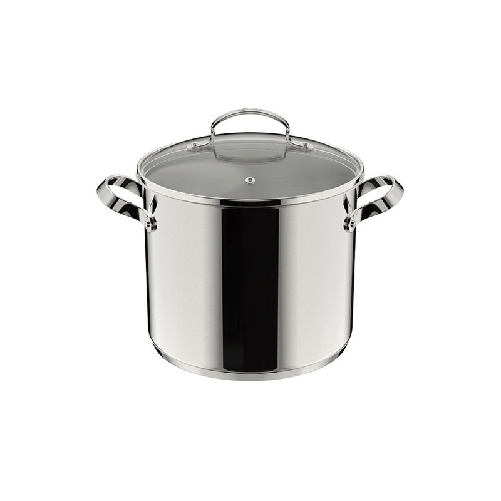 PENTOLA Icona Green 20cm con COPERCHIO Acciaio Inox 18/10