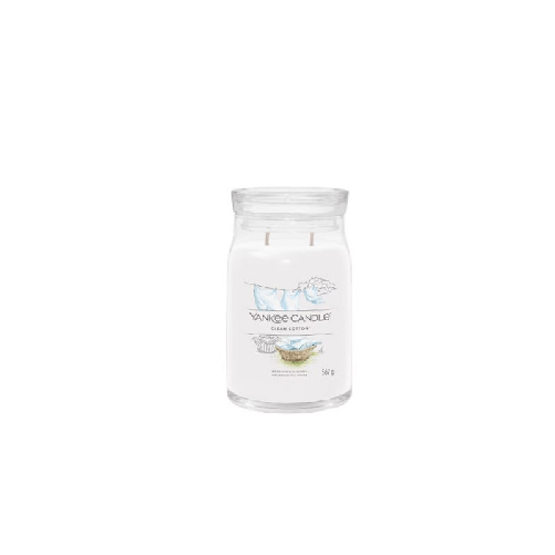 YANKEE CANDLE GIARA GRANDE SIGNATURE Clean Cotton 567g