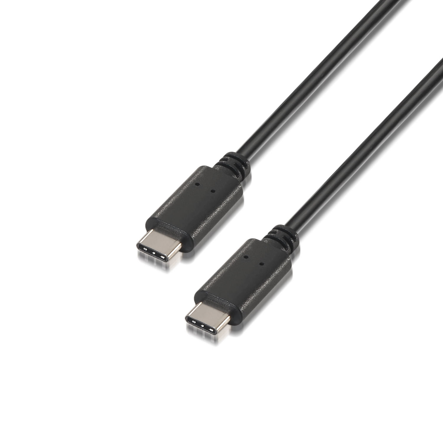 AISENS A107-0058 cavo USB 3 m USB 2.0 USB C Nero