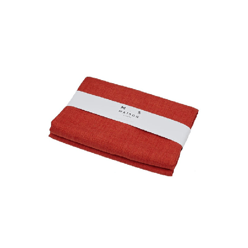MAISON SUCREE TOVAGLIA 140x180cm ROSSO 10 KORIN