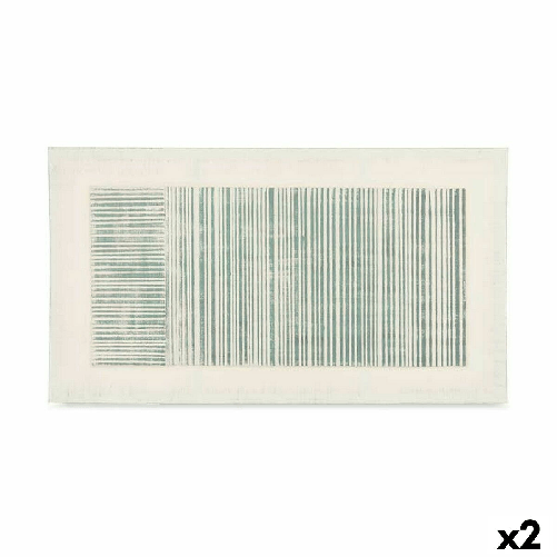 Gift Decor Tela Righe Con rilievo (110 x 60 x 2,5 cm) (2 Unità)