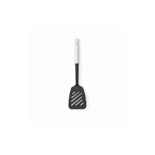 Brabantia 250705 spatola da cucina Paletta da cucina Plastica 1 pz BRABANTIA PALETTA FORATA New Profile Nylon Nero