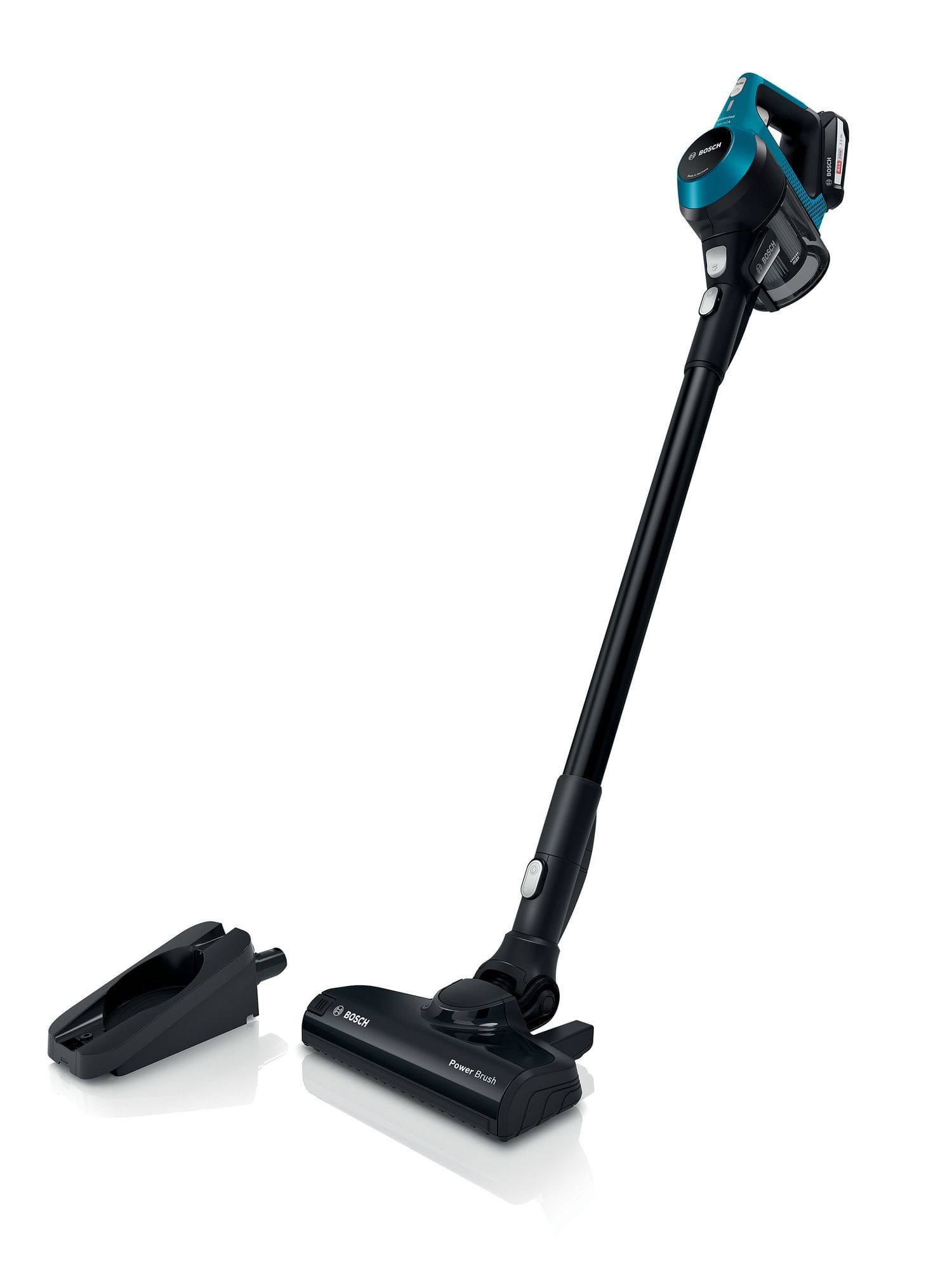 Bosch Serie 6 BBS611LAG scopa elettrica Aspirapolvere a bastone Batteria Secco Senza sacchetto 0,3 L Blu 2,5 Ah