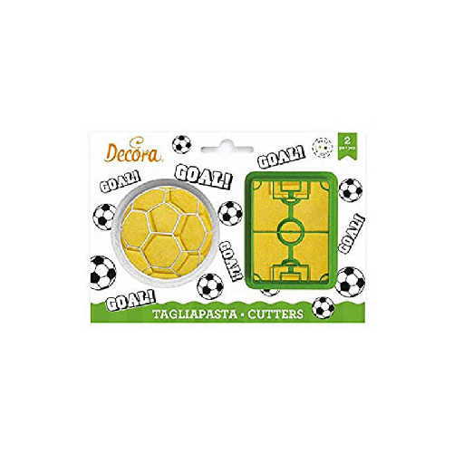 DECORA 2 STAMPI BISCOTTI GOAL