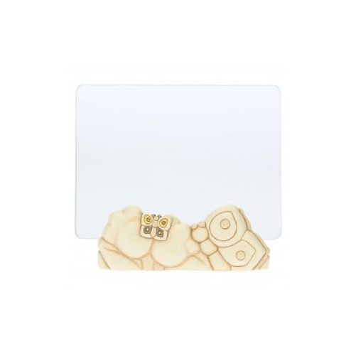 THUN PORTAFOTO ELEGANCE IN VETRO CON FIORI E FARFALLE