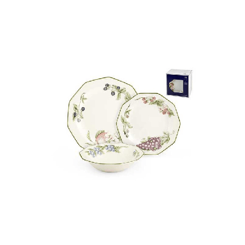 HOME SERVIZIO PIATTI 18 PEZZI VICTORIAN ORCHARD