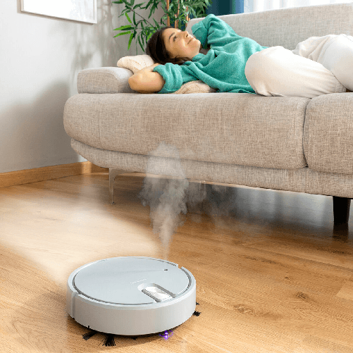 InnovaGoods Robot Aspirapolvere Ricaricabile Multifunzionale 5 in 1 Varob InnovaGoods