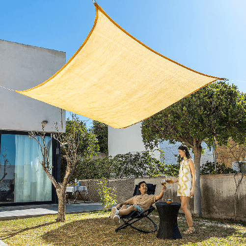 InnovaGoods Tenda Parasole a Vela Rettangolare Shazail InnovaGoods 2 x 3 m