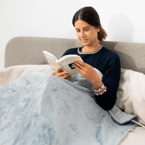 InnovaGoods Coperta Elettrica Elakef InnovaGoods Grigio 120 x 160 cm 160 W
