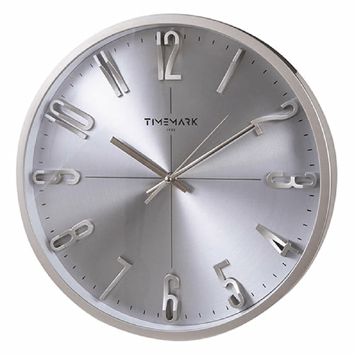 Timemark Orologio da Parete Timemark Argentato Ø 34 cm