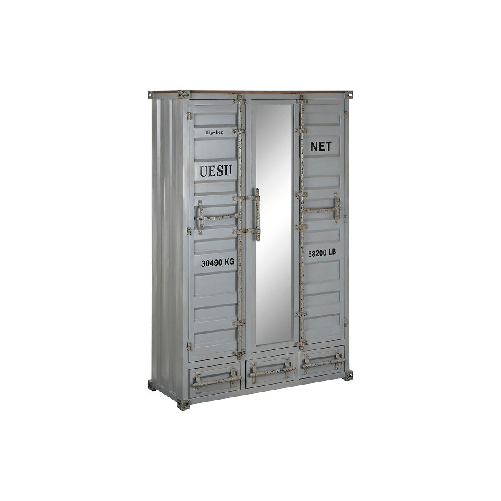 Home ESPRIT Armadio Home ESPRIT Container Blu cielo Metallo 112 x 46 x 174 cm