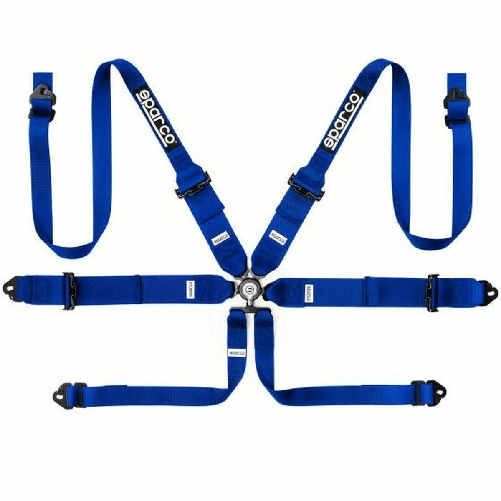 Sparco Imbracatura con 6 punti di supporto Sparco Azzurro