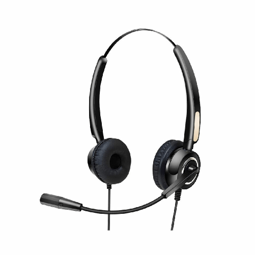 Urban Factory USB HEADSET WITH REMOTE CONTROL Auricolare Cablato A Padiglione USB tipo A Nero Urban Factory Auricolari con Microfono Urban Factory HBV