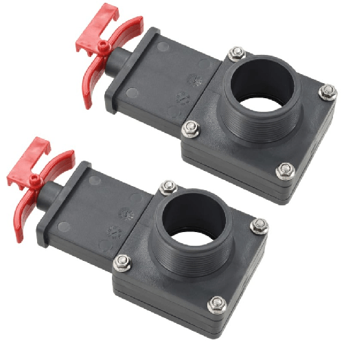 VidaXL Valvola a Saracinesca per Piscina 2 pz 1,5"