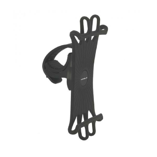 Mobilis Portacellulare per Bicicletta Mobilis 001353 Nero Silicone 4"-7"
