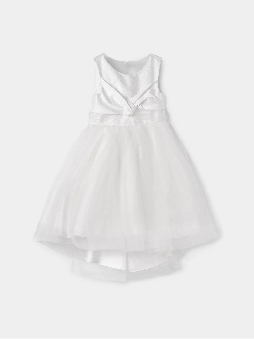 ABEL & LULA by MAYORAL ABITO VESTITO CERIMONIA BAMBINA ABEL E LULA MAYORAL 5037 BIANCO ORIGINAL PE 2024 Colore Bianco,Taglia 10 anni