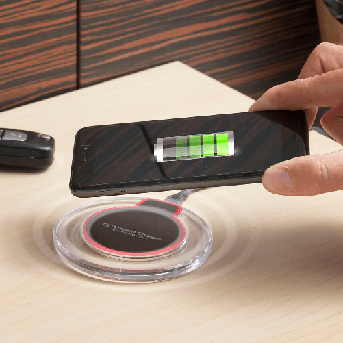 Caricabatterie Senza Fili Smartphone Qi InnovaGoods